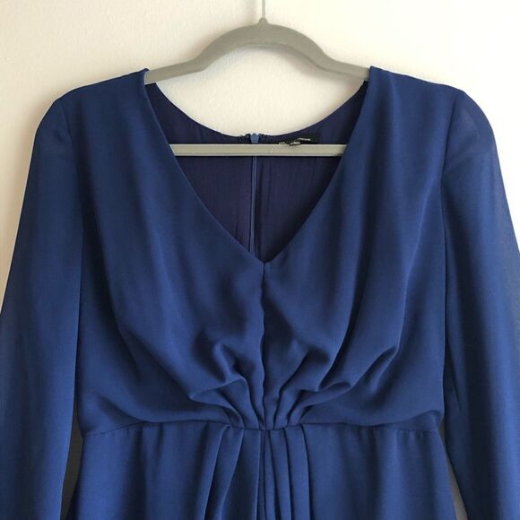 The Clothing Company Long Sleeve Blue Romper, Sm - Picture 2 of 8